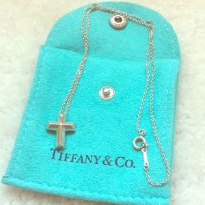 Tiffany cross necklace
